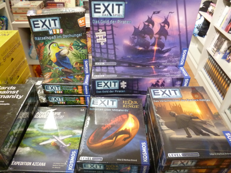 Neue EXITGames sind eingetroffen comixart